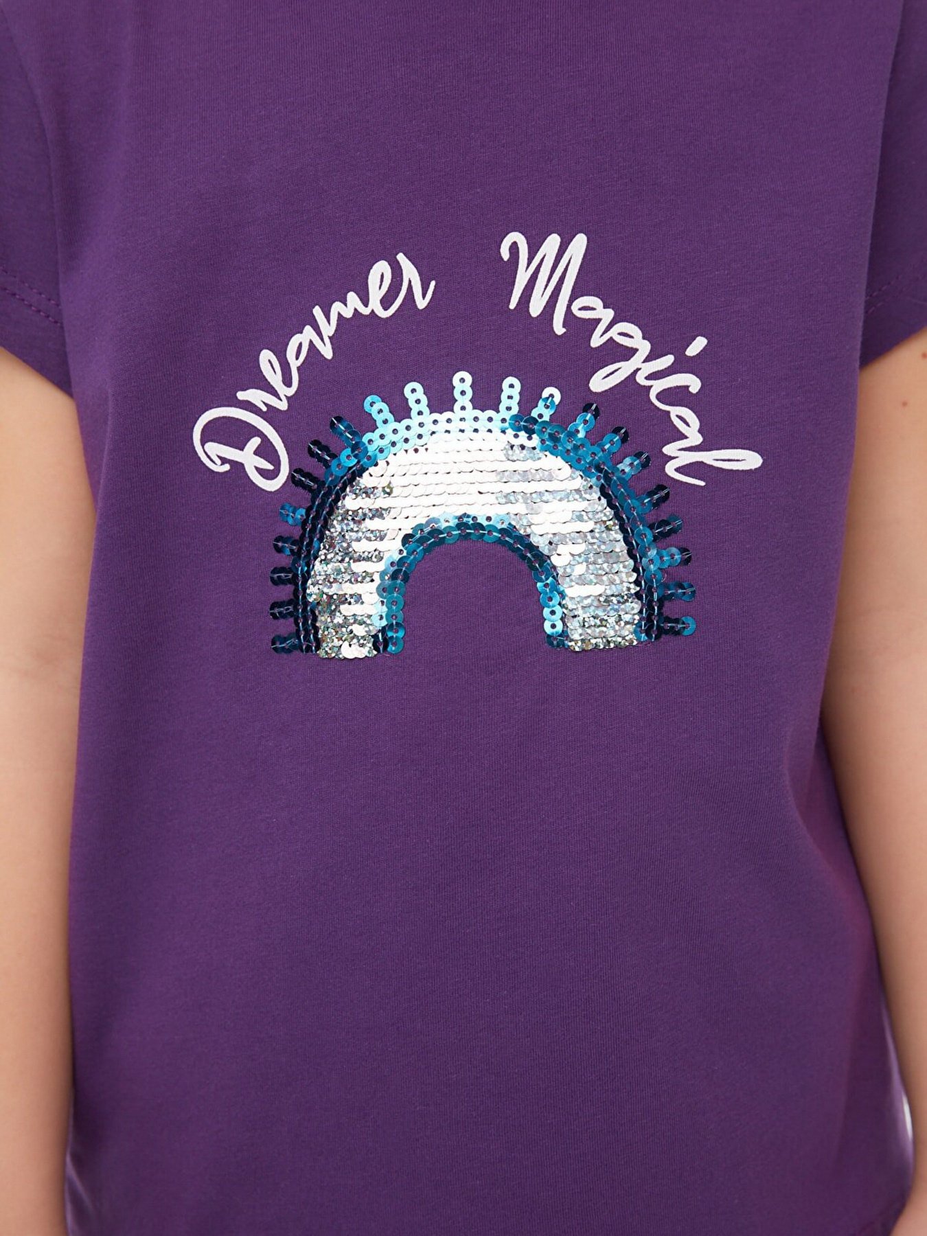 Футболка Trendyol модель TKDSS22TS2048/Mor Фото