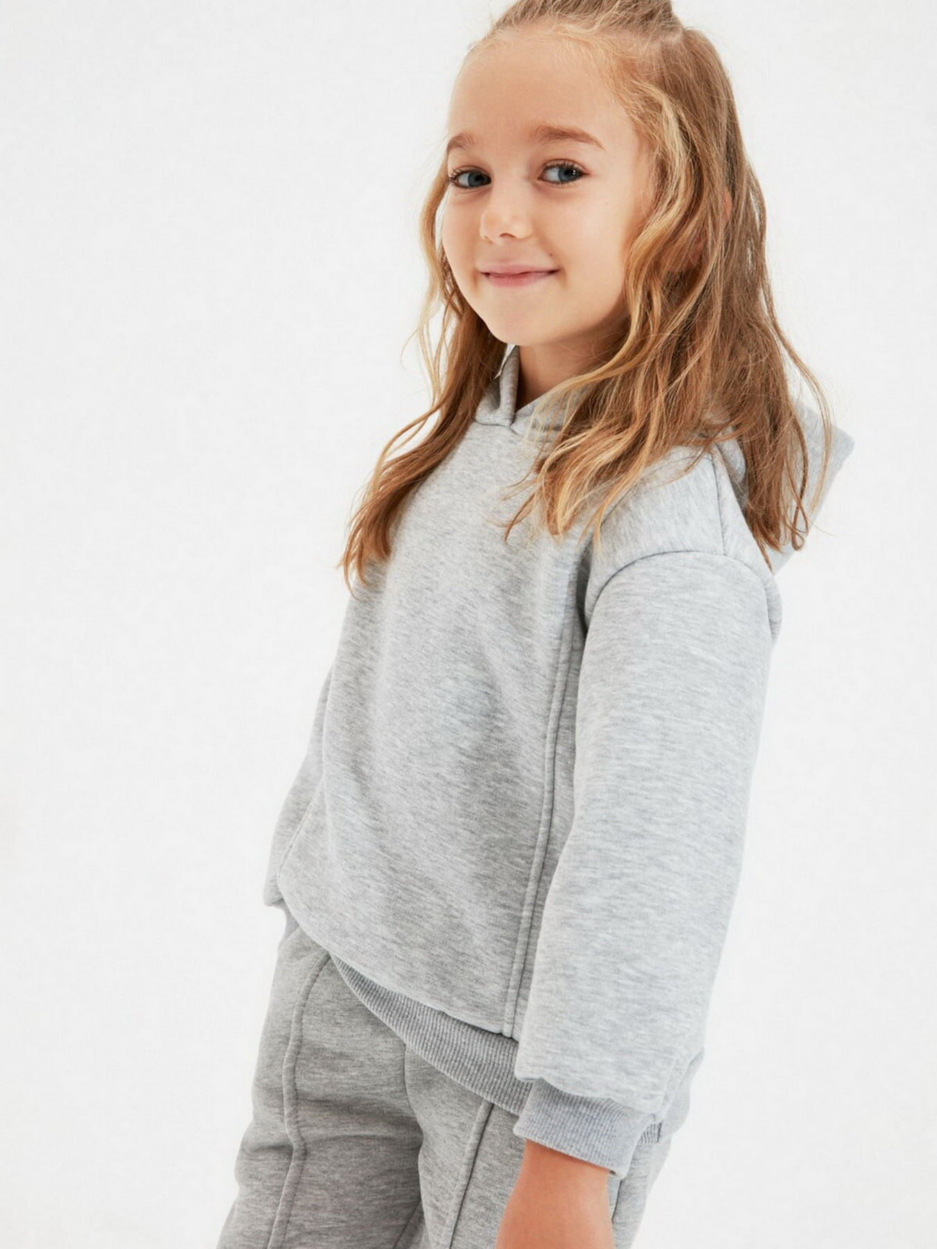 Світшот Trendyol модель TKDAW22SW0657/Gri Фото