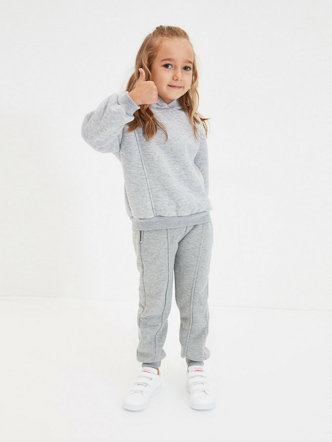 Світшот Trendyol модель TKDAW22SW0657/Gri Фото