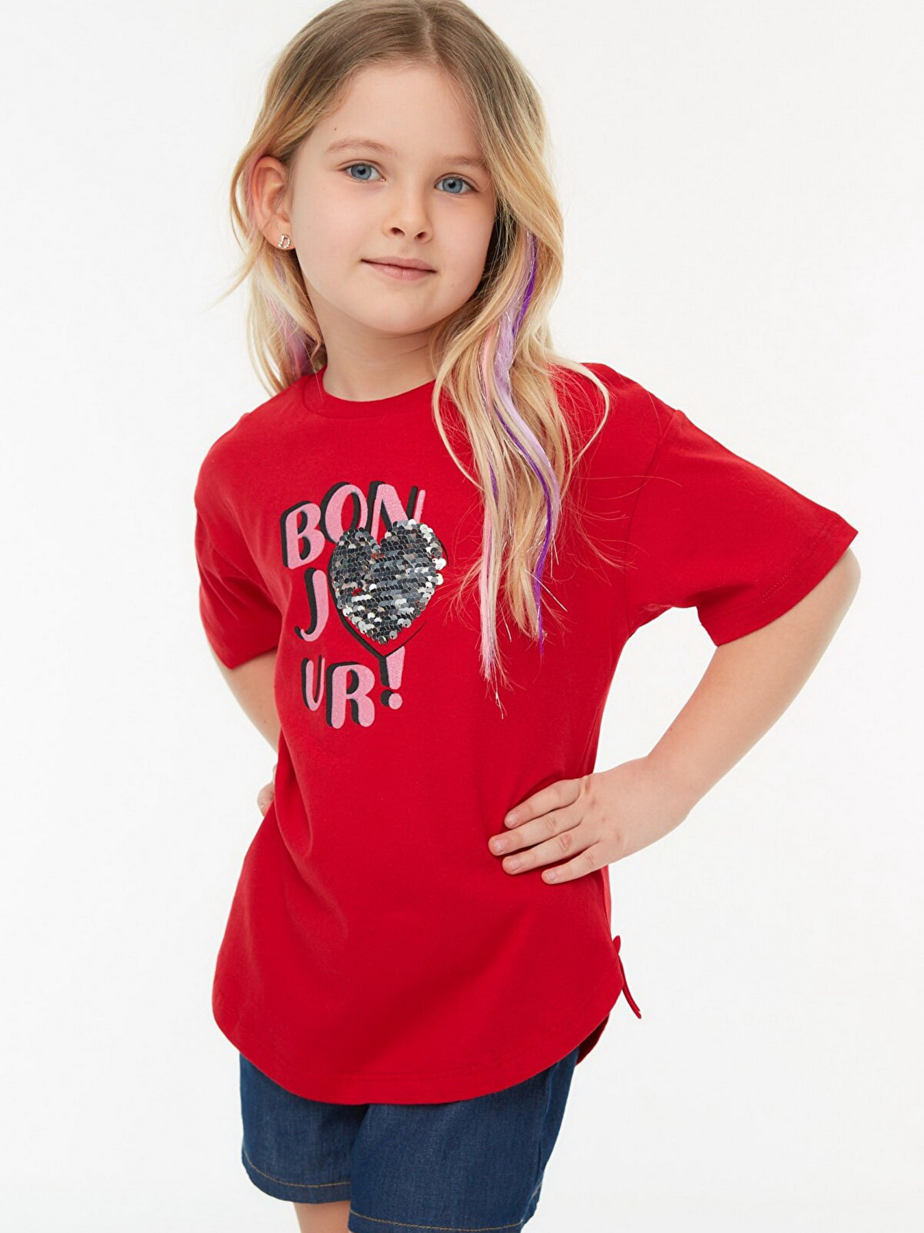 Футболка Trendyol модель TKDSS22TS2060/Kirmizi Фото