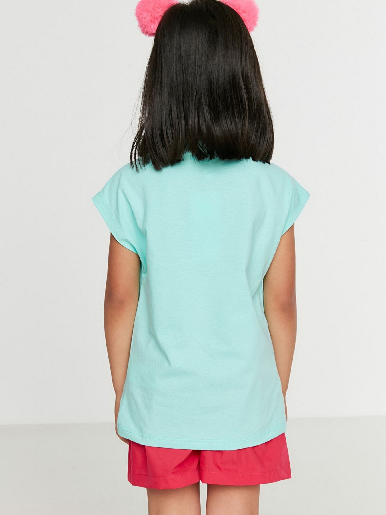 Футболка Trendyol модель TKDSS22TS2061/Mint Фото