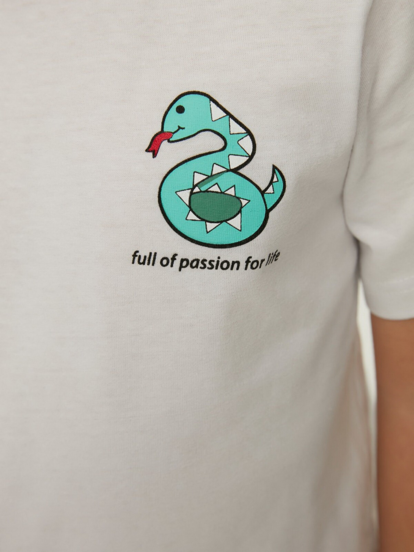 Футболка Trendyol модель TKDSS22TS0129/Beyaz Фото