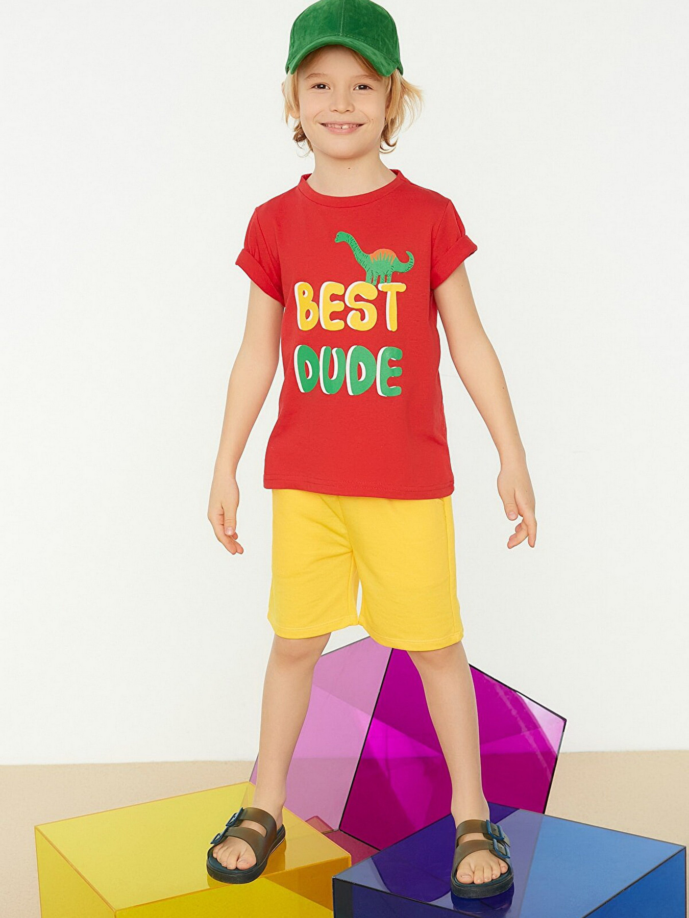 Футболка Trendyol модель TKDSS22TS0971/Kirmizi Фото