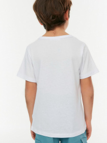 Футболка Trendyol модель TKDSS22TS1119/Beyaz Фото