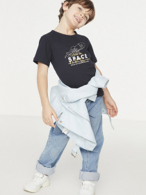 Футболка Trendyol модель TKDSS22TS1190/Lacivert Фото