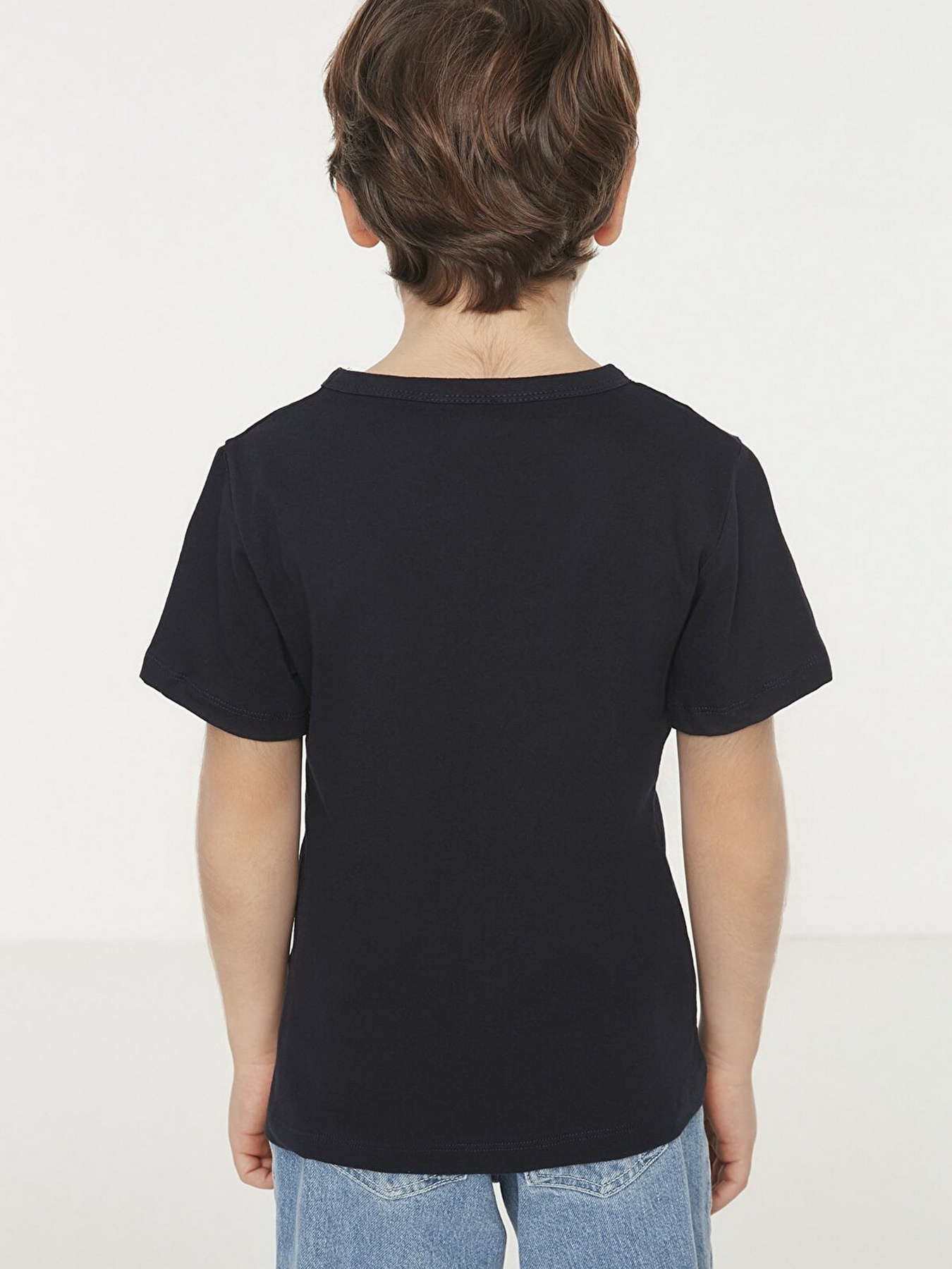 Футболка Trendyol модель TKDSS22TS1190/Lacivert Фото