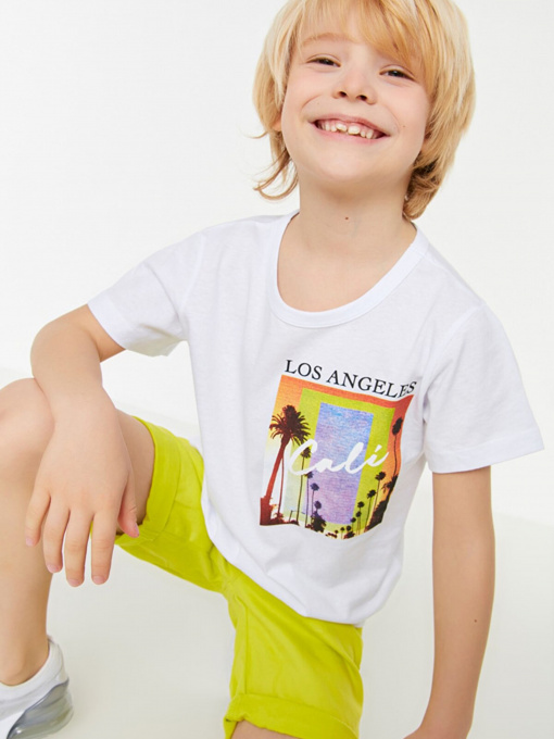 Футболка Trendyol модель TKDSS22TS1257/Beyaz Фото