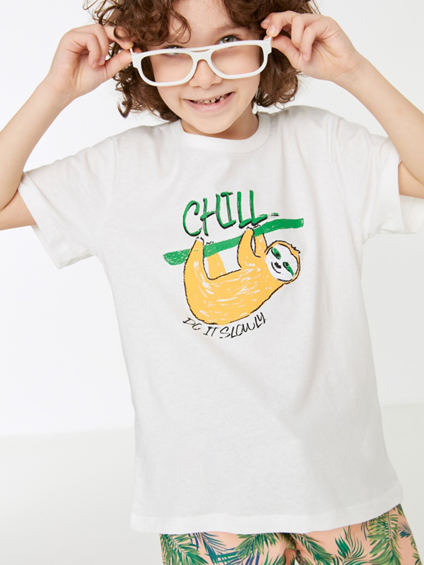 Футболка Trendyol модель TKDSS22TS1271/Ekru Фото