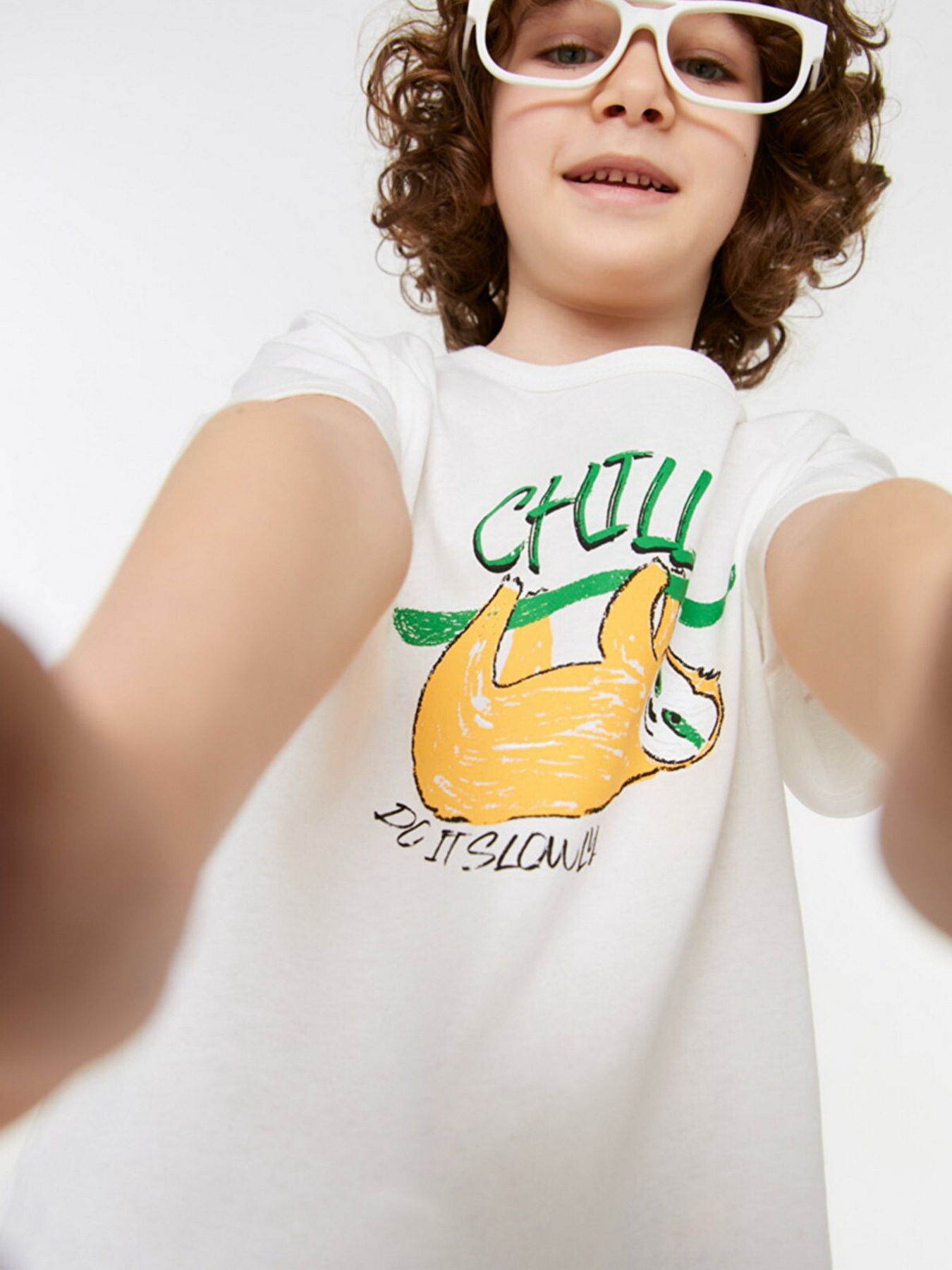 Футболка Trendyol модель TKDSS22TS1271/Ekru Фото