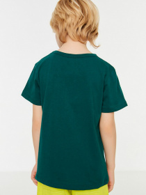 Футболка Trendyol модель TKDSS22TS1278/Yesil Фото