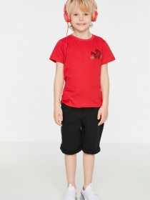 Футболка Trendyol модель TKDSS22TS1587/Kirmizi Фото