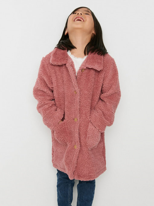 Шуба Trendyol Модель TKDAW23KB00004/Gul Kurusu Фото