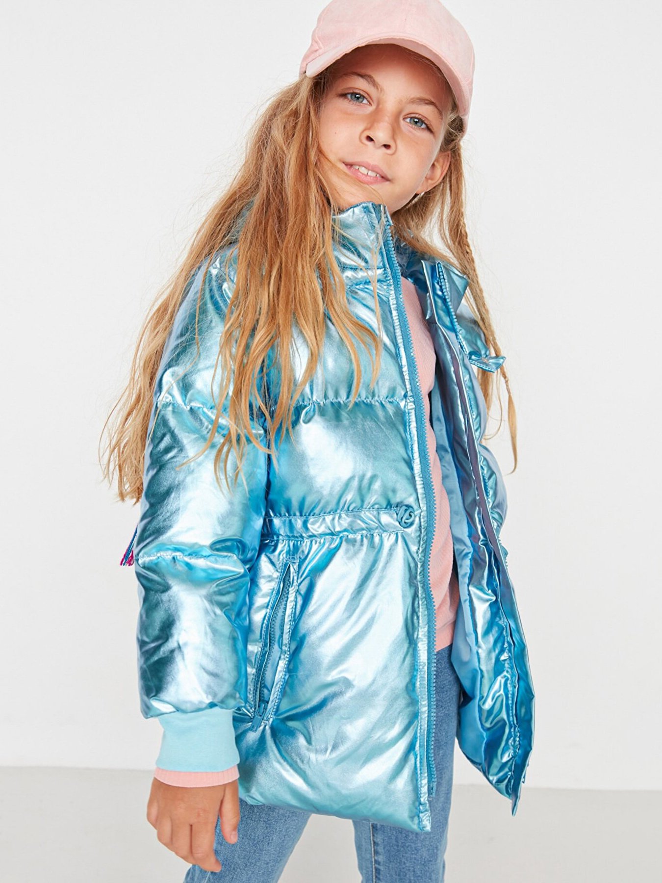 Зимняя куртка Trendyol модель TKDAW23MO00015/Gri Фото