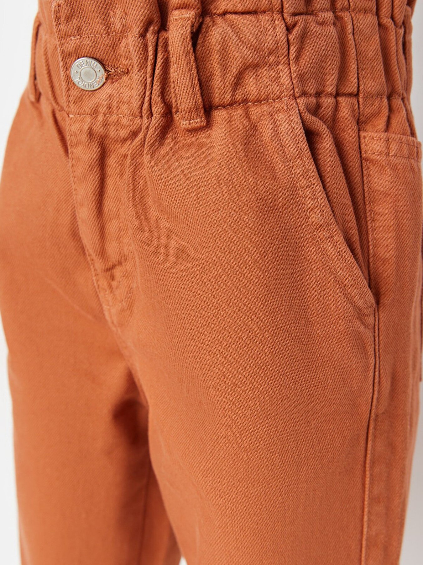 Джинси мом Trendyol модель TKDAW23JE00006/Kiremit Фото