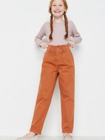 Джинси мом Trendyol модель TKDAW23JE00006/Kiremit Фото