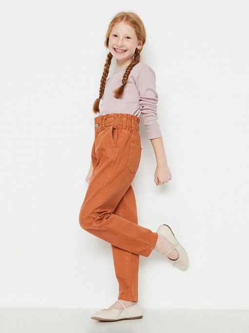 Джинсы мом Trendyol модель TKDAW23JE00006/Kiremit Фото