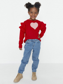 Прямі джинси Trendyol модель TKDAW23JE00017/Acik Mavi Фото