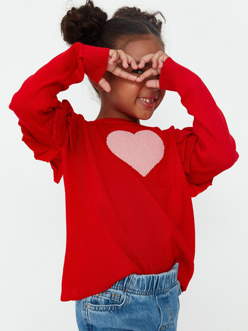 Джемпер Trendyol модель TKDAW23KZ00053/Kirmizi Фото