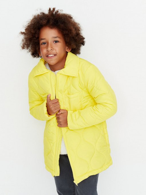 Демисезонная куртка Trendyol модель TKDAW23MO00041/Sari Фото