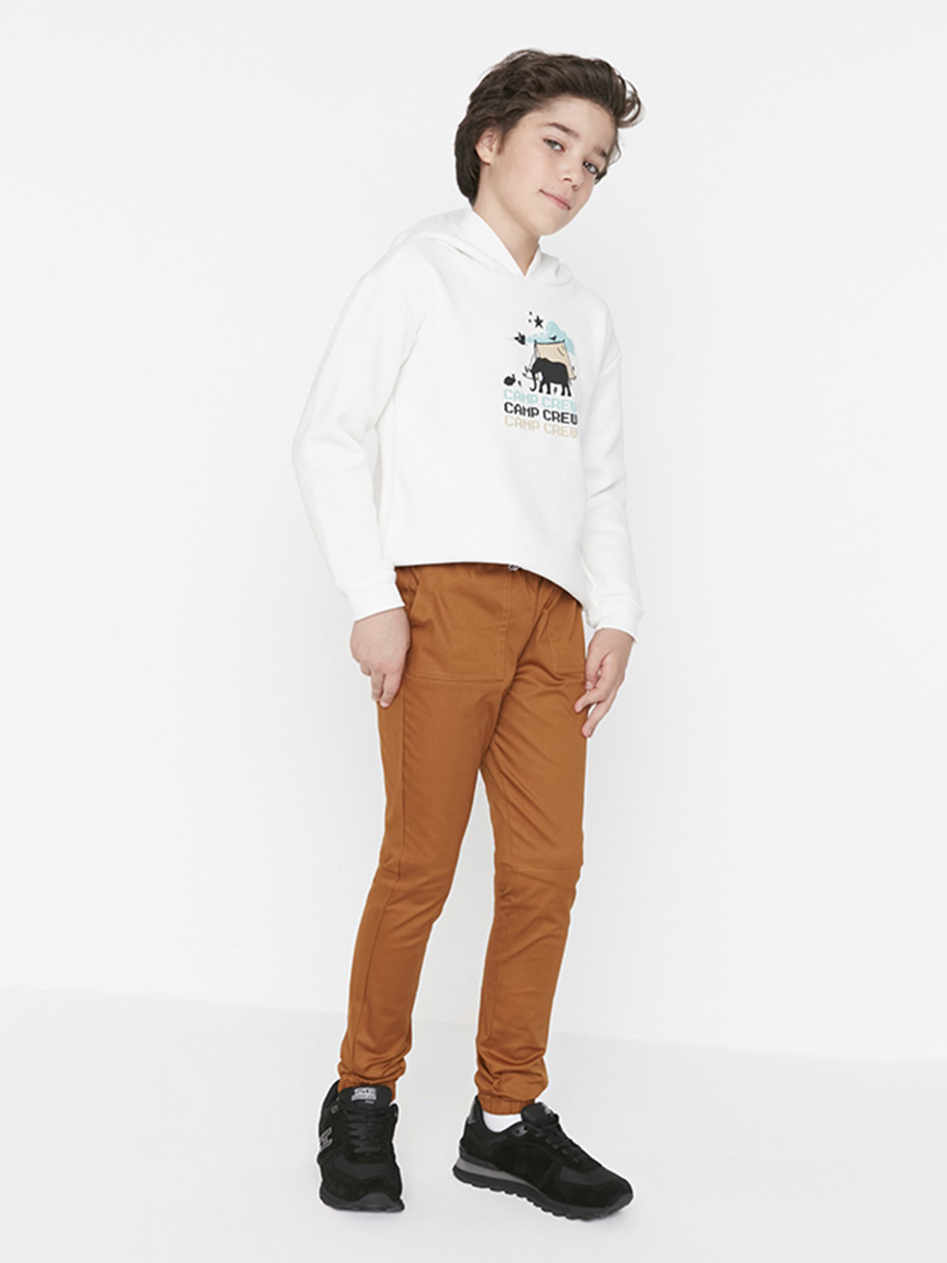 Чіноси Trendyol модель TKDAW23PL00027/Kiremit Фото