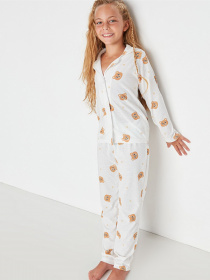 Пижама Trendyol модель TKDAW23PT00042/Ekru Фото