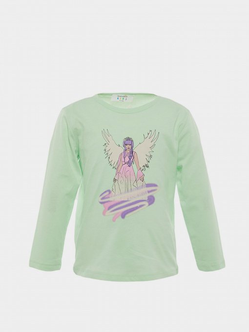 Лонгслив Trendyol модель TKDAW23TS00030/Mint Фото