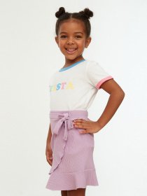 Юбка мини Trendyol модель TKDSS22ET0186/Lila Фото