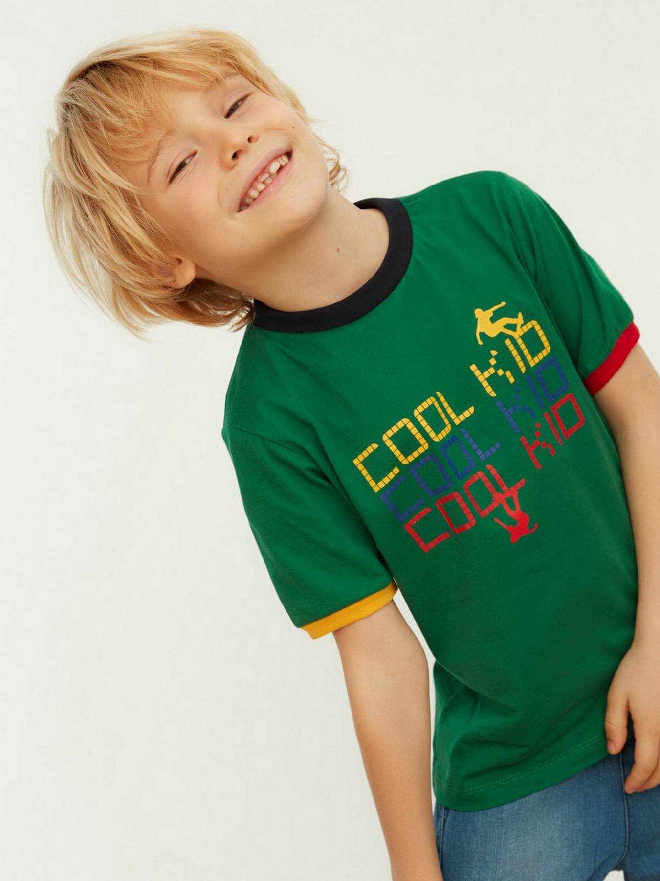 Футболка Trendyol модель TKDSS22TS0464/Yesil Фото