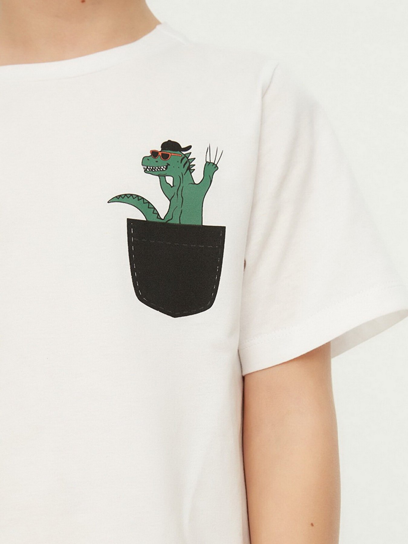 Футболка Trendyol модель TKDSS22TS0461/Beyaz Фото