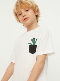 Футболка Trendyol модель TKDSS22TS0461/Beyaz Фото