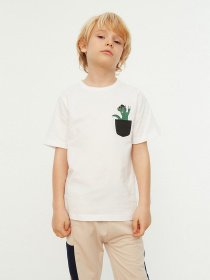 Футболка Trendyol модель TKDSS22TS0461/Beyaz Футболка Trendyol модель TKDSS22TS0461/Beyaz Фото