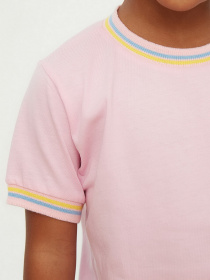 Футболка Trendyol модель TKDSS22TS0676/Pembe Фото