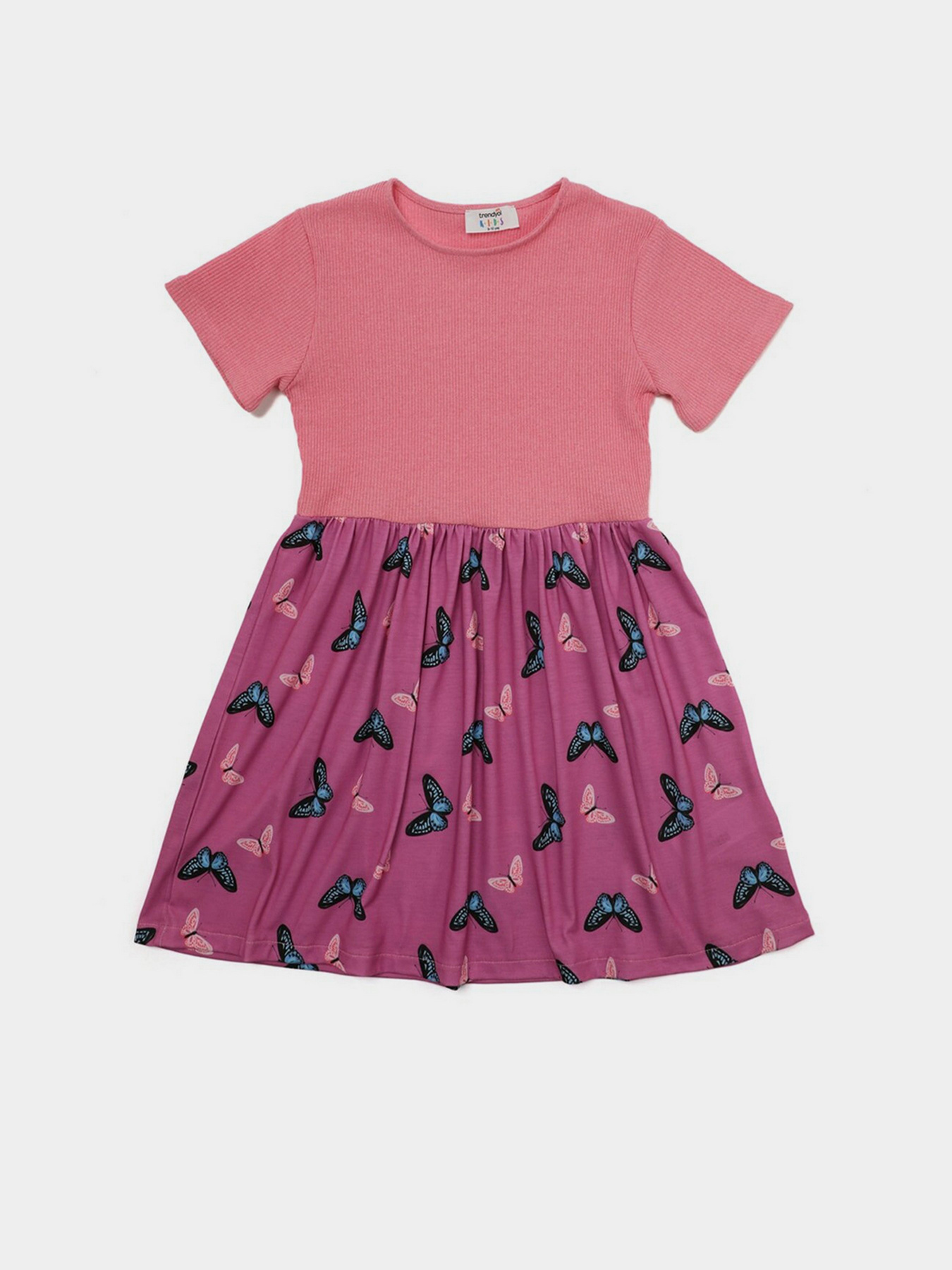 Платье мини Trendyol модель TKDSS22EL0377/Pembe Фото