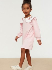 Платье миди Trendyol модель TKDSS22EL0069/Pembe Фото