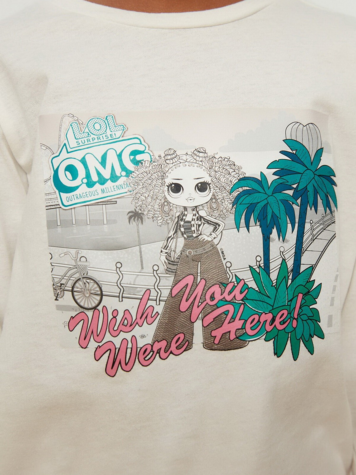 Лонгслів Trendyol модель TKDSS22TS0321/Ekru Фото