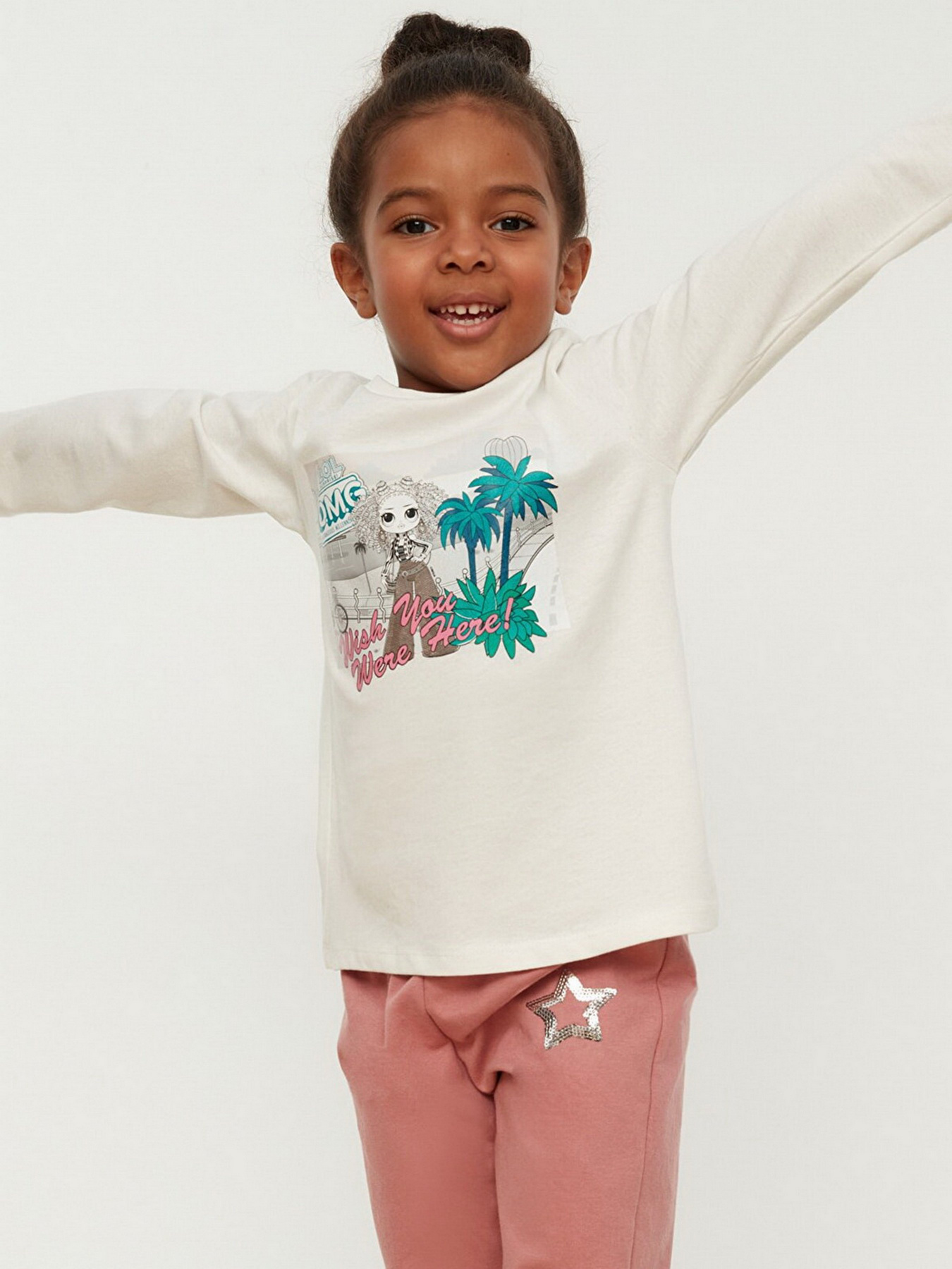 Лонгслів Trendyol модель TKDSS22TS0321/Ekru Лонгслів Trendyol модель TKDSS22TS0321/Ekru Фото