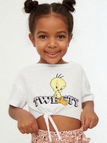 Футболка Trendyol модель TKDSS22TS0011/Beyaz Фото