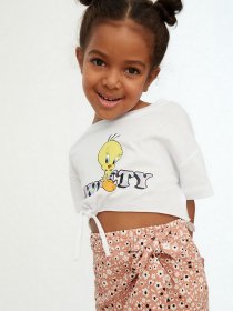 Футболка Trendyol модель TKDSS22TS0011/Beyaz Фото