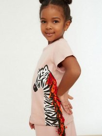 Футболка Trendyol модель TKDSS22TS0265/Pudra Фото