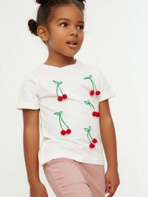 Футболка Trendyol модель TKDSS22TS0263/Beyaz Фото