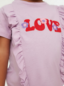 Футболка Trendyol модель TKDSS22BZ0218/Lila Фото