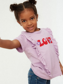 Футболка Trendyol модель TKDSS22BZ0218/Lila Фото