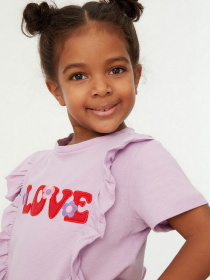 Футболка Trendyol модель TKDSS22BZ0218/Lila Фото