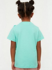 Футболка Trendyol модель TKDSS22BZ0218/Mint Фото