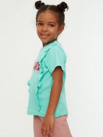 Футболка Trendyol модель TKDSS22BZ0218/Mint Фото