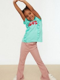 Футболка Trendyol модель TKDSS22BZ0218/Mint Фото