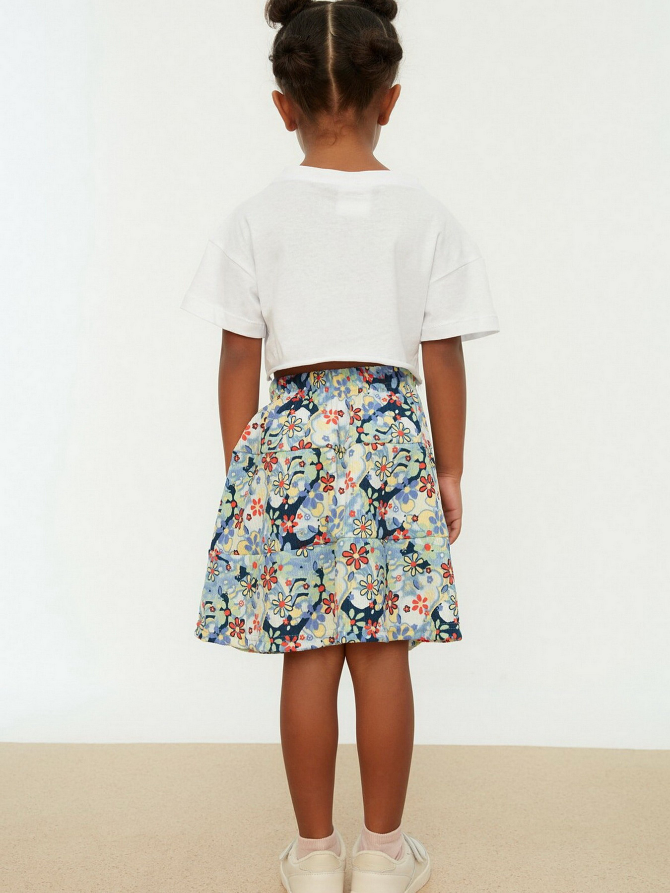 Спідниця міді Trendyol модель TKDSS22ET0185/Mavi Фото