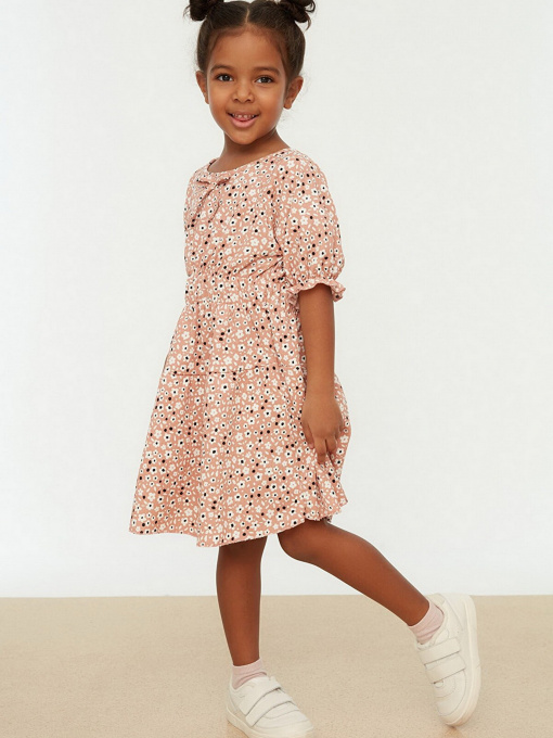 Сукня міді Trendyol модель TKDSS22EL1113/Kahverengi Фото