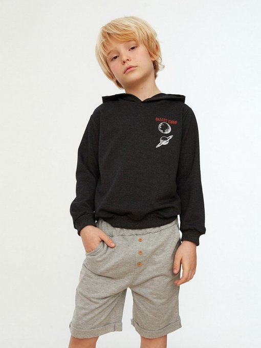 Шорты Trendyol модель TKDSS22SR0246/Gri Фото