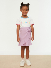 Футболка Trendyol модель TKDSS22TS0812/Beyaz Фото